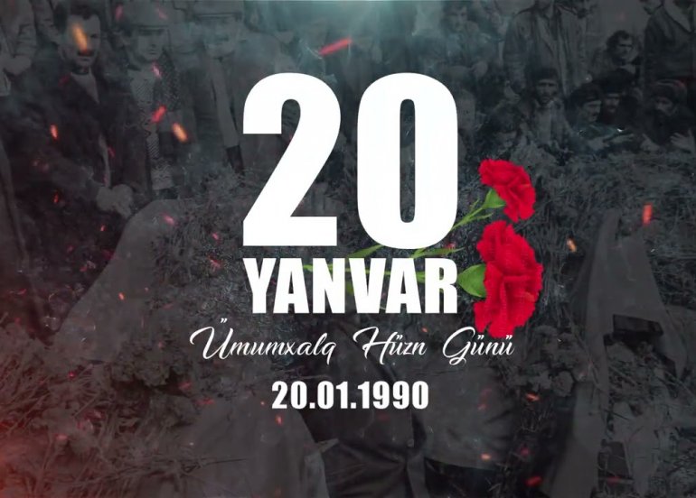 Bu gün 20 Yanvar - Ümumxalq Hüzn Günüdür