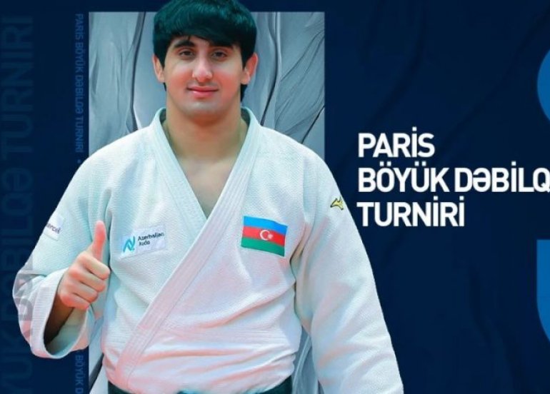Azərbaycanın daha bir cüdoçusu Parisdə gümüş medal qazanıb