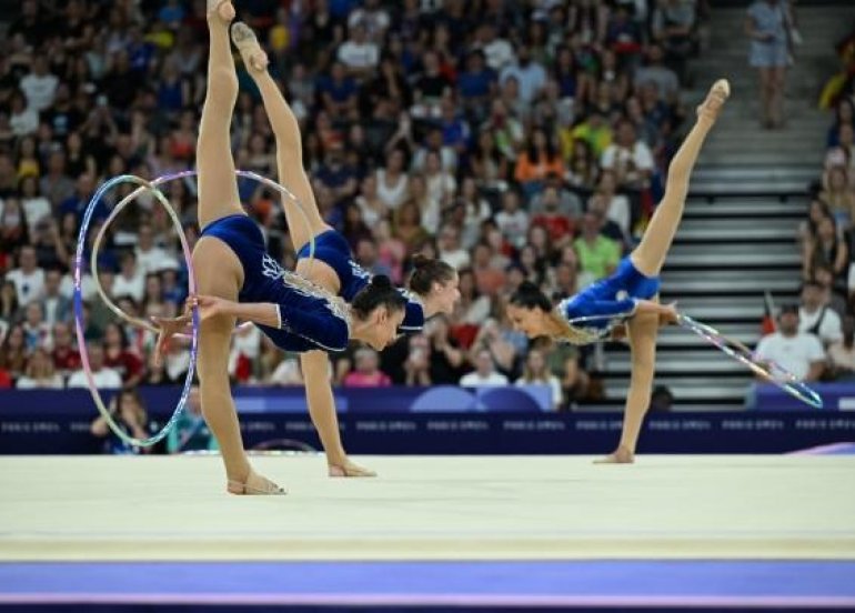 Bədii gimnastika üzrə Azərbaycan millisi finalda!