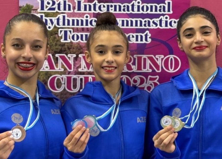 Azərbaycan gimnastlarından San-Marinoda uğurlu çıxış