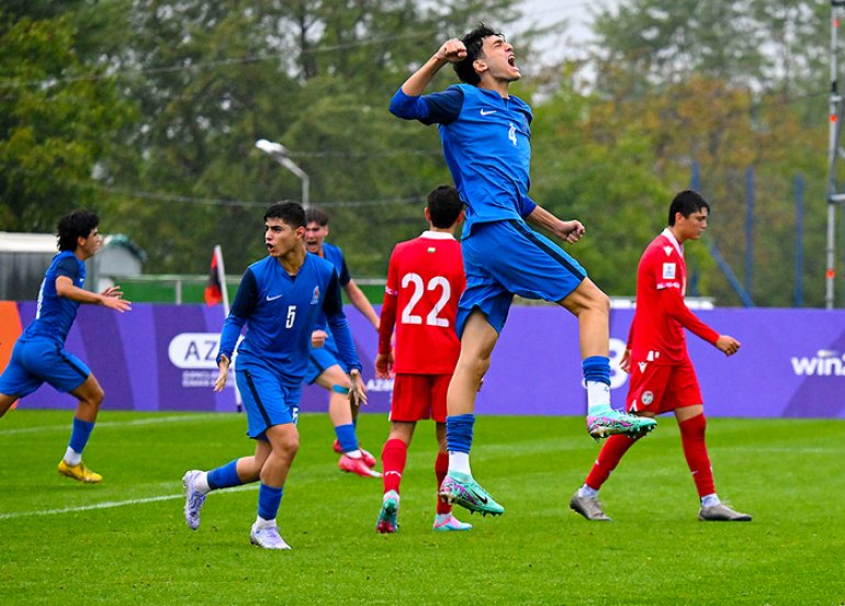 U-16 millimiz MDB Oyunlarına qələbə ilə başladı