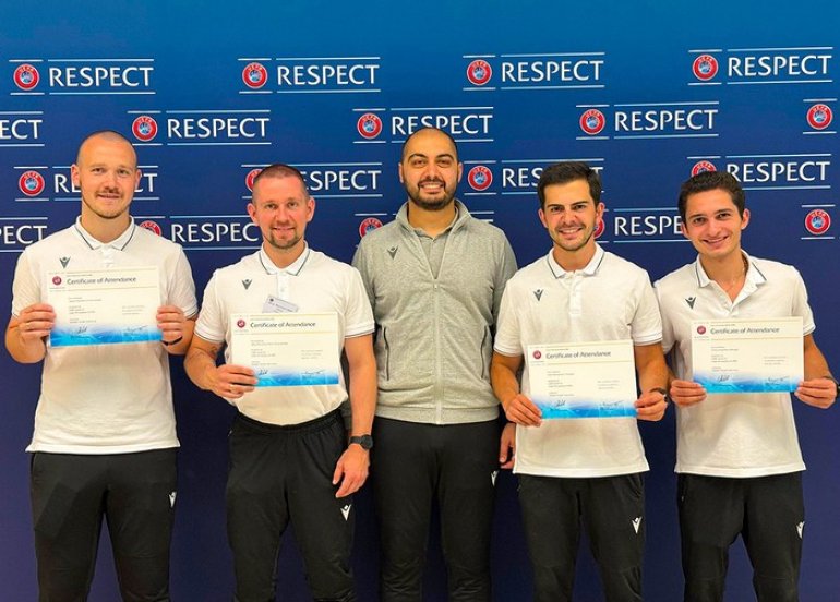 Hakimlərimiz UEFA-nın proqramında iştirak ediblər