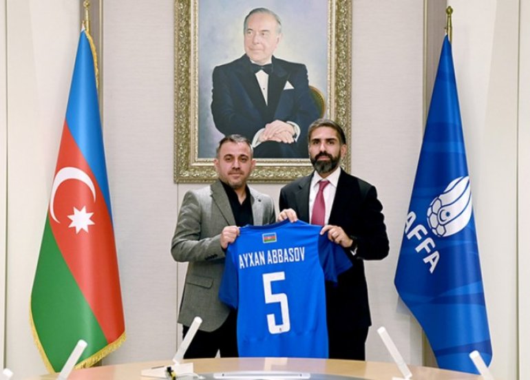 AFFA prezidenti Ayxan Abbasovla görüşüb