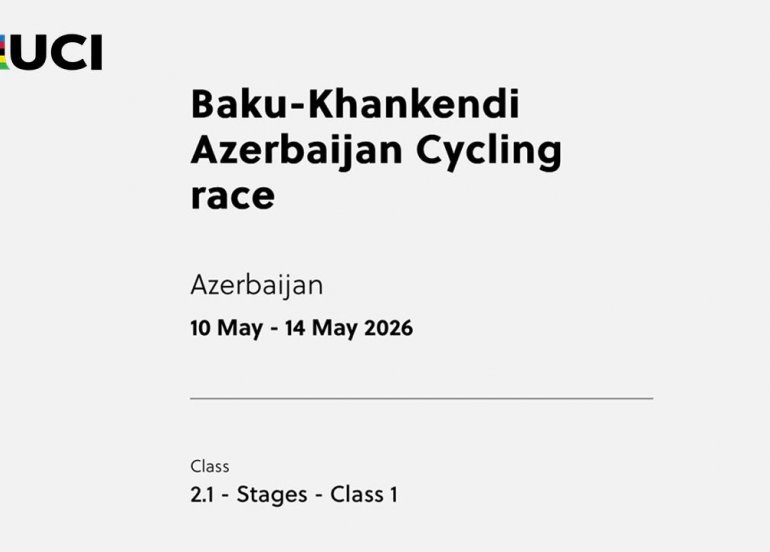 “Bakı-Xankəndi” beynəlxalq velosiped yarışı keçiriləcək