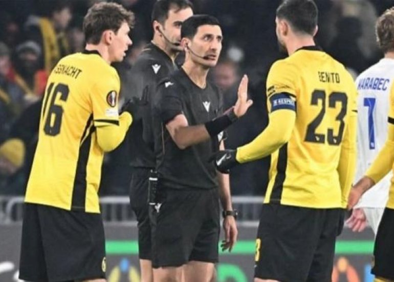 Əliyar Ağayev növbəti dəfə Avroliqa oyununu idarə edib