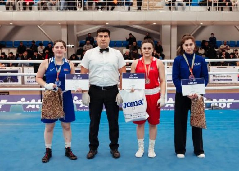 Qadın boksçular arasında Azərbaycan çempionatı başa çatdı