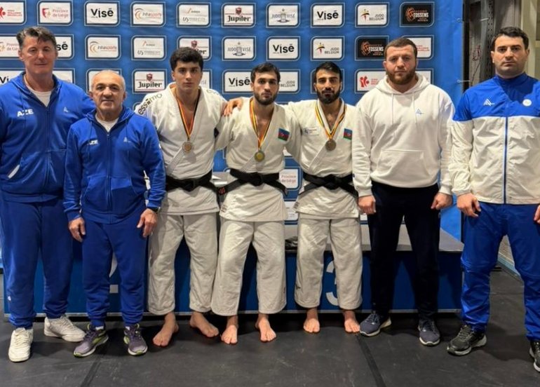 Azərbaycan cüdoçularından Belçikada 4 medal