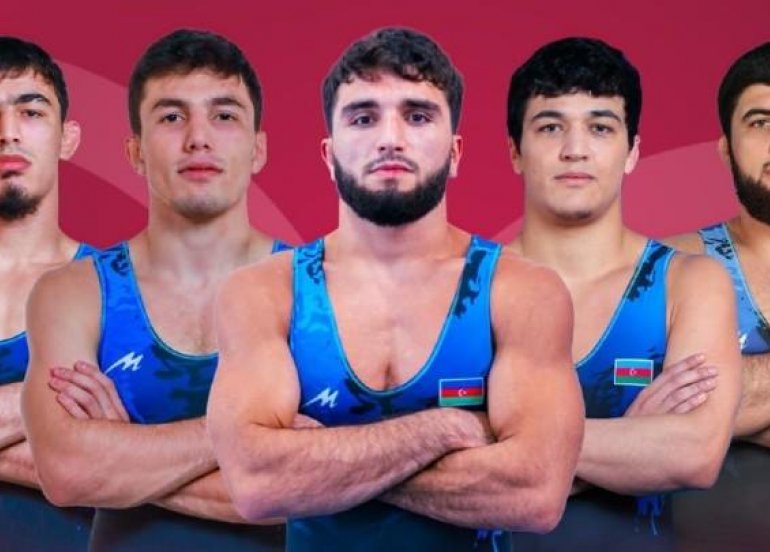 Azərbaycan güləşçiləri 1 günə 5 medal qazanıblar