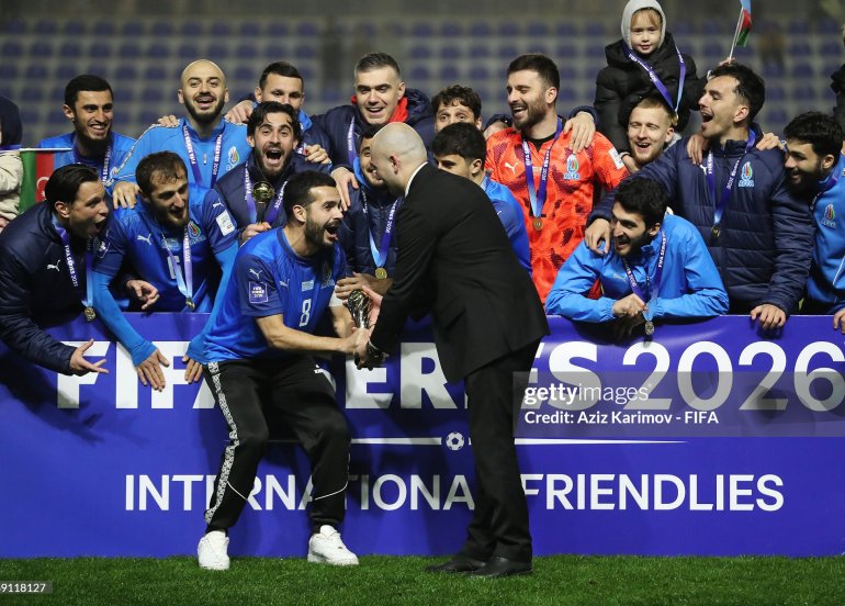 Milli komandaların yeni reytinq cədvəli açıqlandı