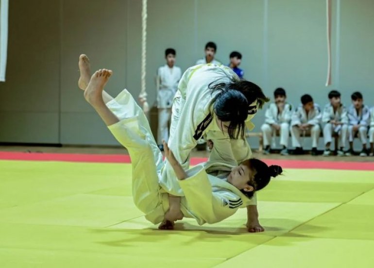 Gəncədə kəmər imtahanı təşkil olunub