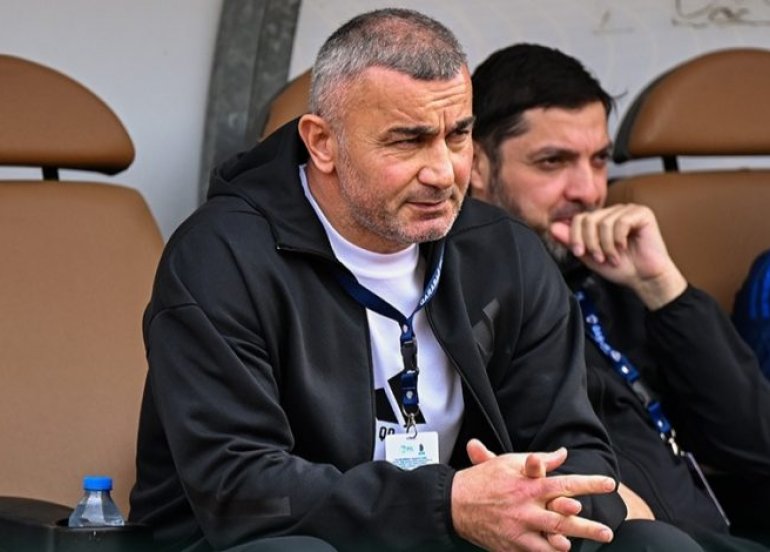 “Futbolçularım bir az yorulublar“