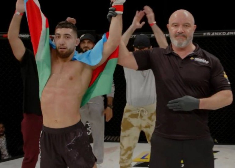 Əli Quliyev İsveçdə keçirilən MMA turnirində qələbə qazandı