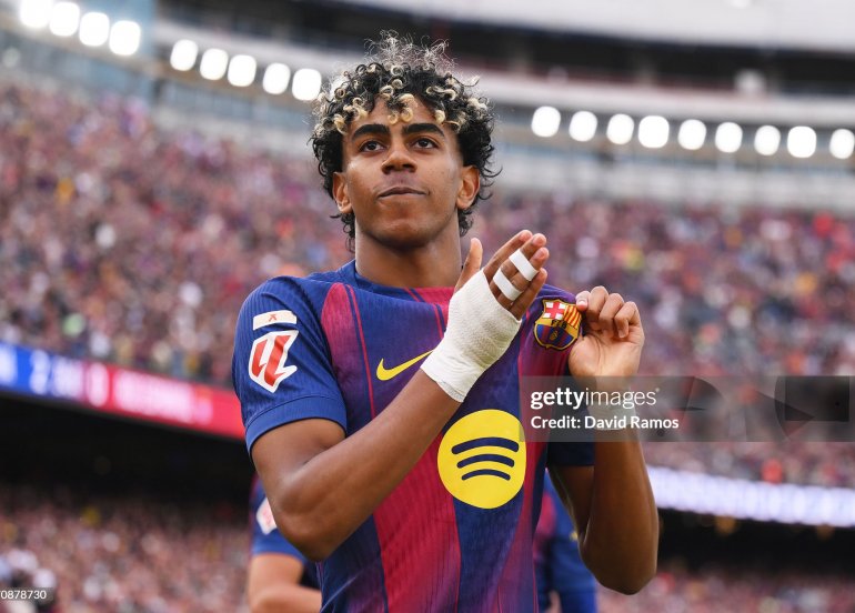 Lamin  Yamaldan yeni rekord