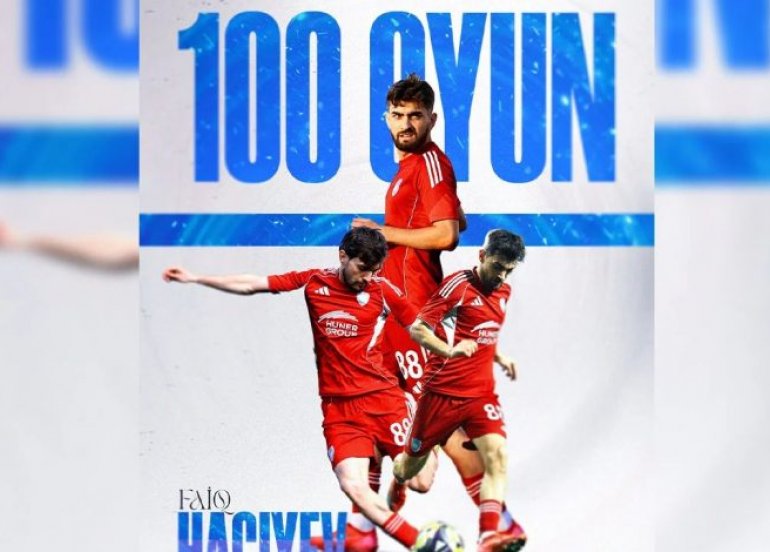 “Turan Tovuz”un heyətində 100-cü oyununa çıxdı