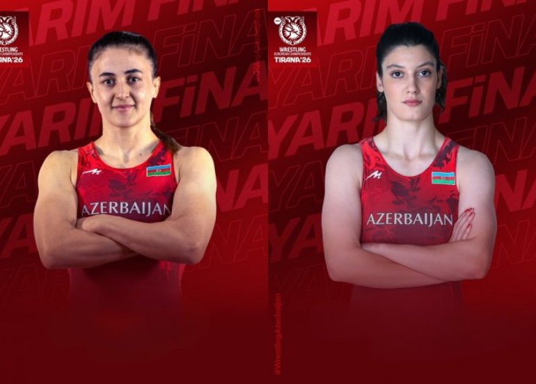 İki qadın güləşçimiz Avropa çempionatının yarımfinalında