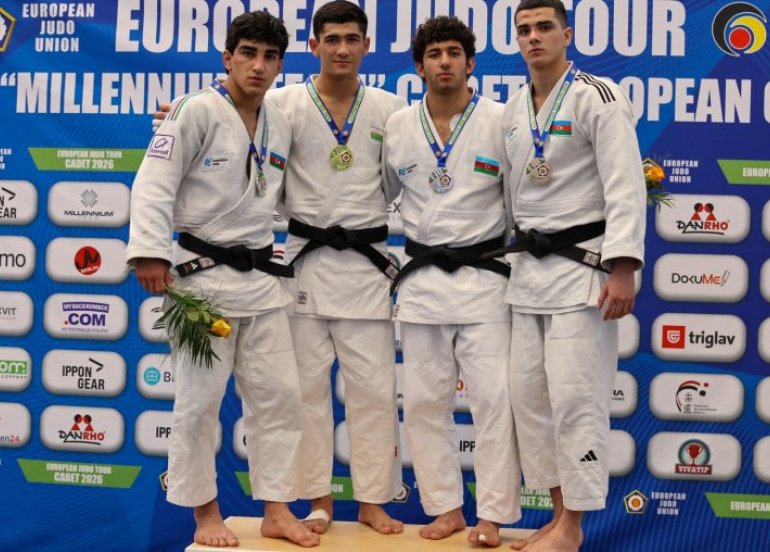 Azərbaycan milli komandası Avropa Kubokunda 1-ci yeri tutdu