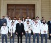 Güləş  İlham Əliyev Avropa çempionu olan milli komandamızı qəbul etdi