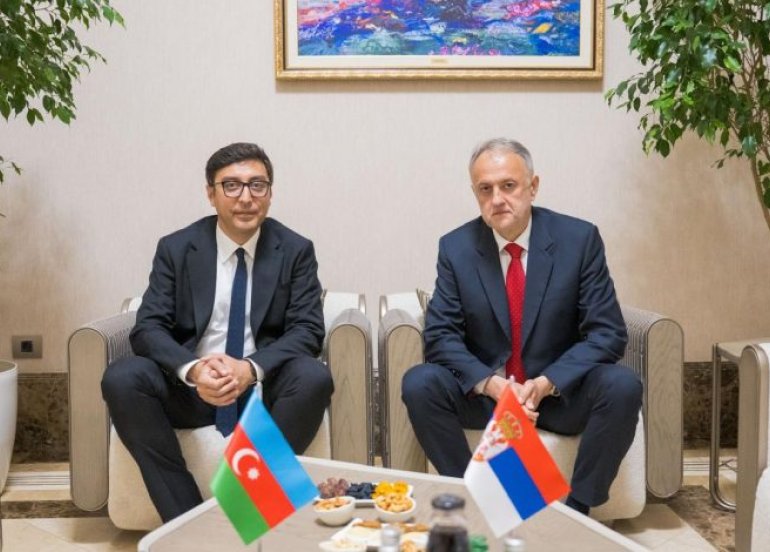 Fərid Qayıbov Zoran Qayiçlə görüşdü