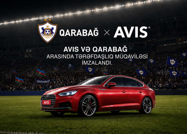 “Qarabağ“ FK və AVIS arasında tərəfdaşlıq müqaviləsi imzalanıb