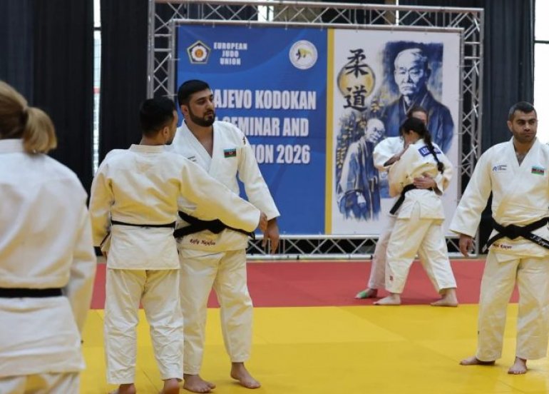Azərbaycanın kata ekspertləri Sarayevoda seminarda iştirak ediblər