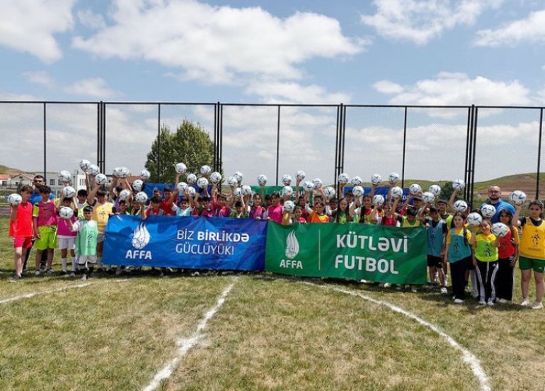 Cəbrayılda futbol festivalı keçirilib
