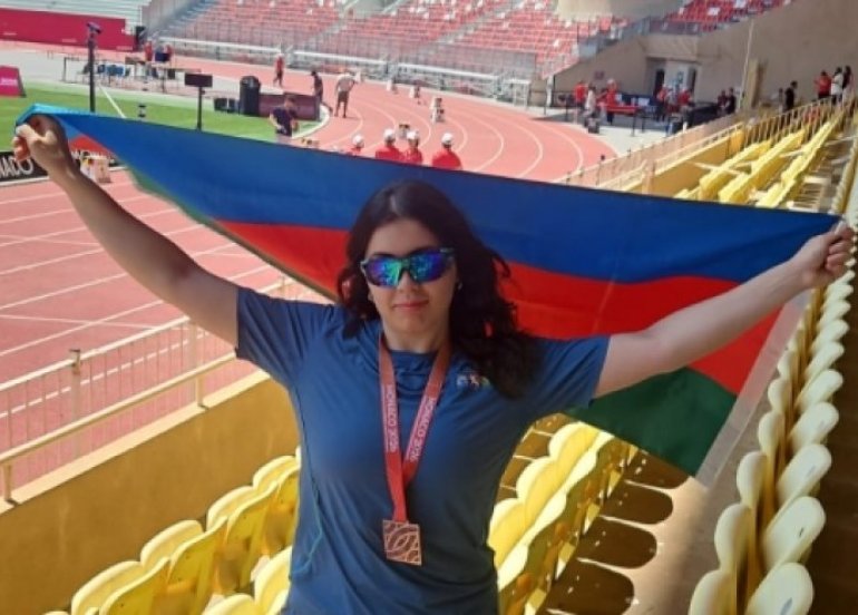 Azərbaycan yığmasının üzvü Monakoda bürünc medal qazanıb