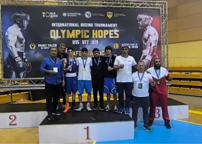 “Olimpiya ümidləri” turnirində 12 medal