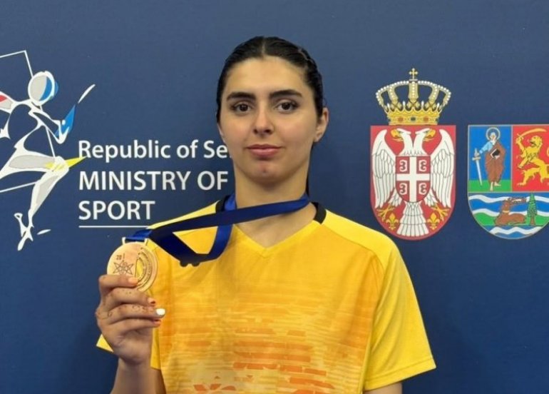 Leyla Camalzadə Novi Saddakı turnirdə bürünc medal qazandı