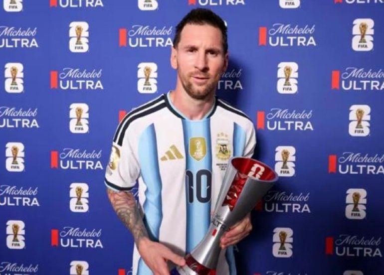 Messi birinci oldu