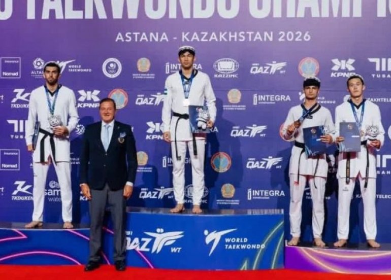 Azərbaycan taekvondoçularından Qazaxıstanda 3 medal