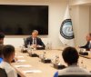 Rəşad Nəbiyev Azərbaycan yığmasının üzvləri ilə görüşdü