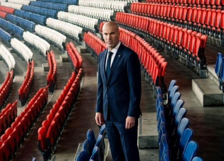 Zidan rəsmən Fransa yığmasında