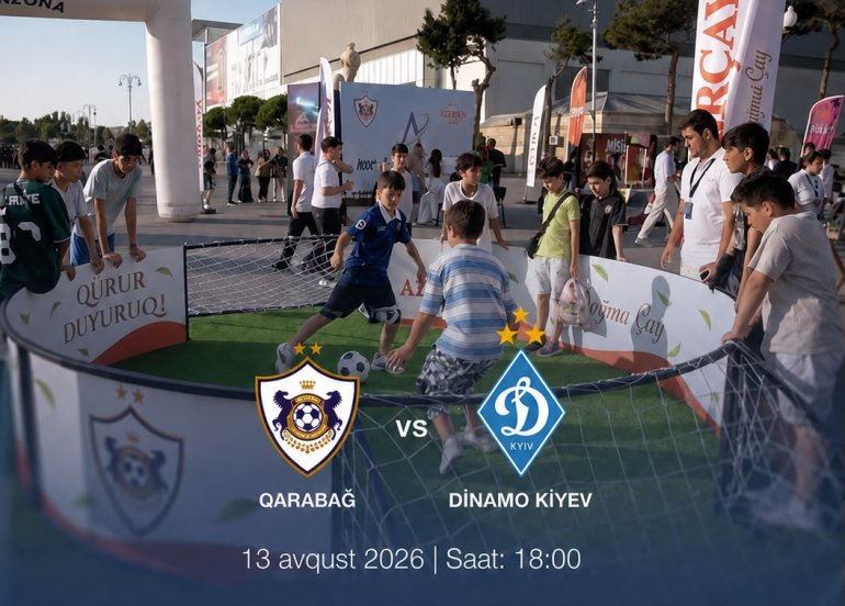 “Qarabağ“ - “Dinamo Kiyev“ oyunundan əvvəl fan zona təşkil olunacaq