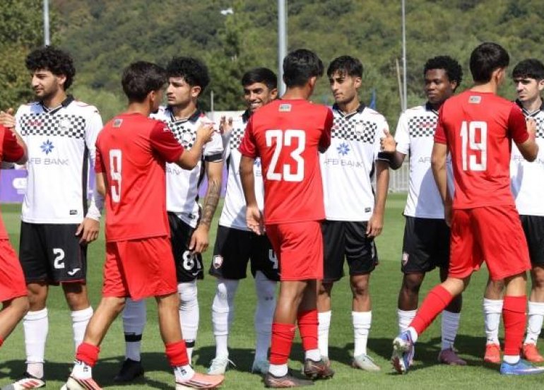 Azərbaycan U-20 millisi “Qəbələ” ilə heç-heçə etdi