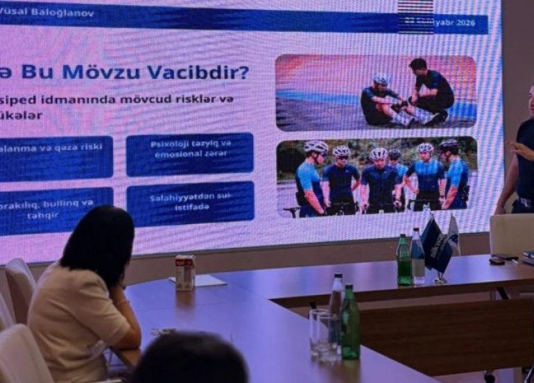 Məşqçilər üçün “Təhlükəsiz idman” mövzusunda təlim keçirilib