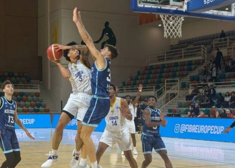 “Gəncə” FIBA Avropa Kubokundakı ilk ev oyununda məğlub olub