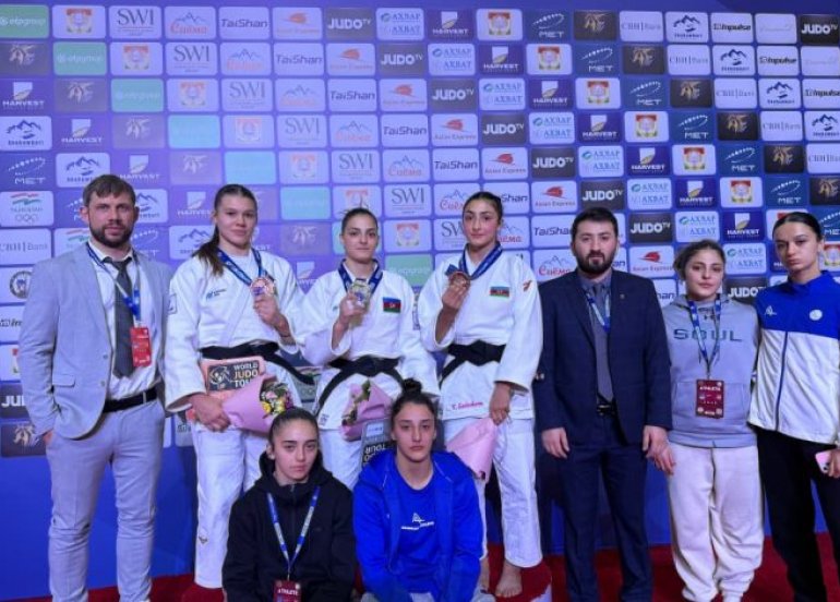 Azərbaycan cüdoçularından Düşənbədə 3 medal