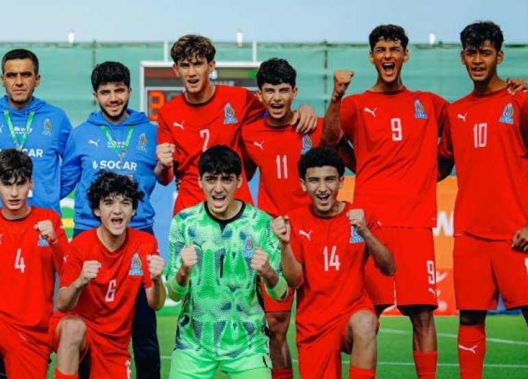 U-15 DÇ: Azərbaycan millisinin rəqibi müəyyənləşib