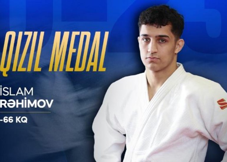 Azərbaycan cüdoçusu Avropa çempionu oldu